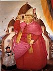 Cardinal by Fernando Botero